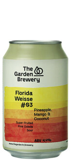The Garden Brewery Florida Weisse 3.0 - Pineapple mango &amp; coconut