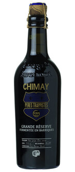 Chimay Grande Reserve Ferment&eacute;e en Barriques - Ch&ecirc;ne francais, Ch&ecirc;ne am&eacute;ricain, Whisky