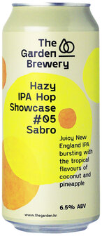 The Garden Brewery Hazy IPA Hop Showcase 05 Sabro