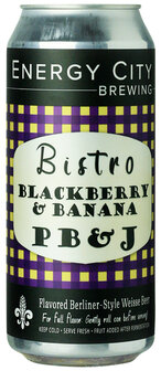 Energy City Bistro Blackberry &amp; Banana PB&amp;J