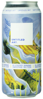Untitled Art Blueberry Banana Smoothie Seltzer