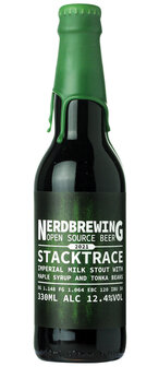 Nerdbrewing Stacktrace Imperial Milk Stout With Maple Syrup Tonka Beans
