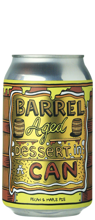 Amundsen Barrel Aged Dessert In A Can - Pecan And Maple Pie - BierBazaar
