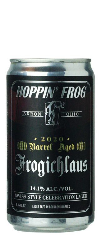 Hoppin Frog Barrel-Aged Frogichlaus Swiss-Style Celebration Lager 2020 - BierBazaar