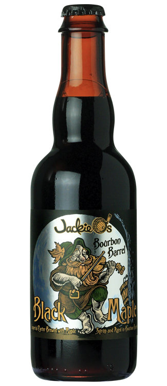 Jackie Os zwart Bourbon Barrel Black Maple - BierBazaar