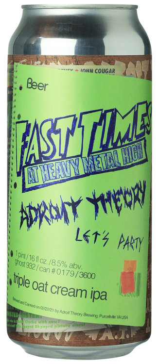 Adroit Theory Fast Times At Heavy Metal High Ghost 932 - BierBazaar