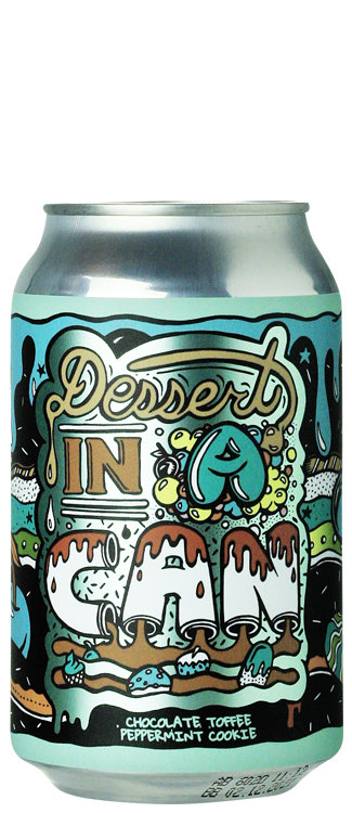 Amundsen zwart Dessert In A Can - Chocolate Toffee Peppermint Cookie - BierBazaar