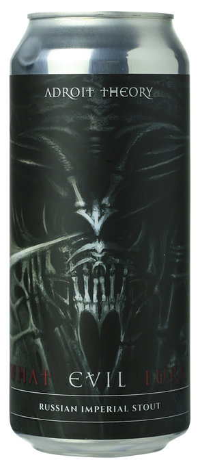 Adroit Theory What Evil Lurks Coffee + Coconut + Cacao + Gingerbread Spices Ghost 950 - BierBazaar