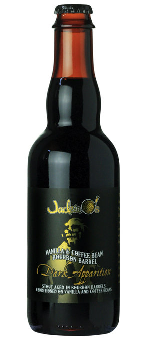 Jackie Os zwart Vanilla & Coffee Bean Bourbon Barrel Dark Apparition - BierBazaar