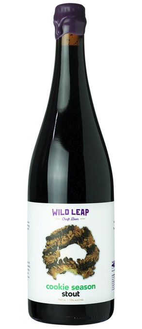 Wild Leap zwart Cookie Season Stout - BierBazaar