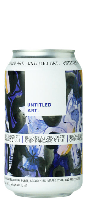 Untitled Art. Black & Blue Chocolate Chip Pancake Stout - BierBazaar