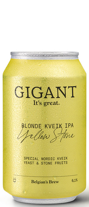 Gigant Blonde Kveik IPA ‘Yellow Stone’