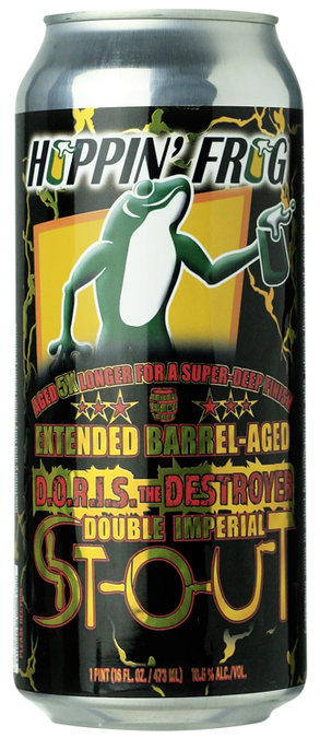 Hoppin Frog Extended Barrel-Aged D.O.R.I.S. the Destroyer Double Imperial Stout - BierBazaar