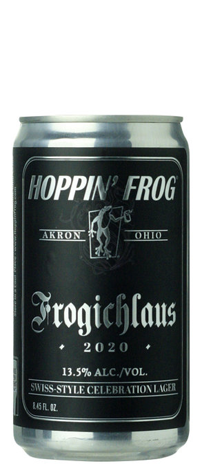 Hoppin Frog Frogichlaus Swiss-Style Celebration Lager (2020) - BierBazaar