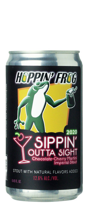 Hoppin Frog Sippin Outta Sight Chocolate-Cherry Martini Imperial Stout (2020) - BierBazaar