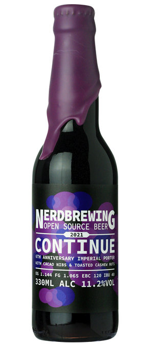 Nerdbrewing Continue 6th Anniversary Imperial Porter - BierBazaar