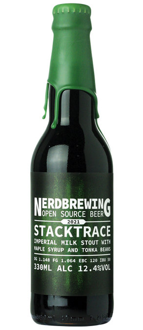 Stacktrace Imperial Milk Stout With Maple Syrup & Tonka Beans Stacktrace Imperial Milk Stout With Maple Syrup & Tonka Beans