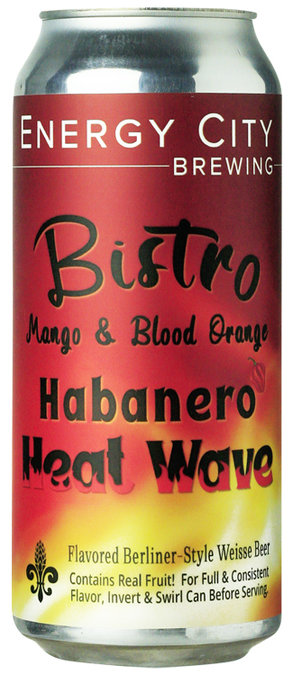 Energy City Bistro Mango & Blood Orange Habanero Heat Wave - BierBazaar