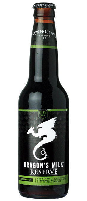 New Holland Brewing Dragon’s Milk Reserve: Rye Barrel-Aged Stout With Cinnamon, Toasted Chilies And Vanilla Extract (2022-1) - BierBazaar