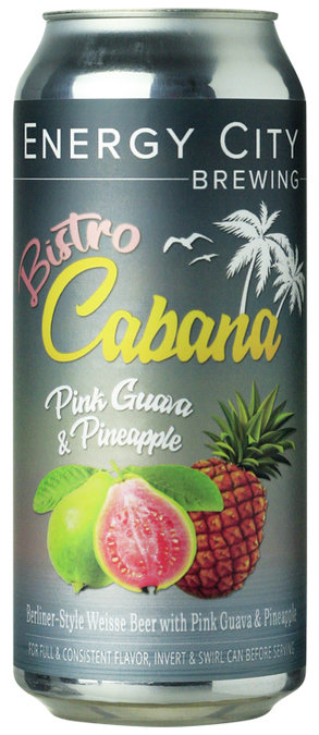 Energy City Bistro Cabana Pink Guava & Pineapple - BierBazaar