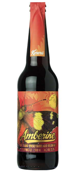 Kereru Amberine New Zealand Whisky Barrel-Aged Belgian Ale - BierBazaar