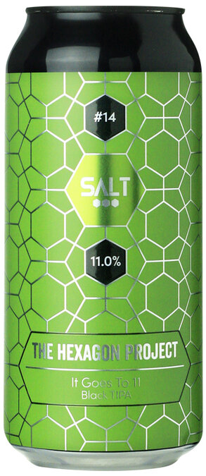 Salt The Hexagon Project #14 - It Goes to 11 Black TIPA - BierBazaar