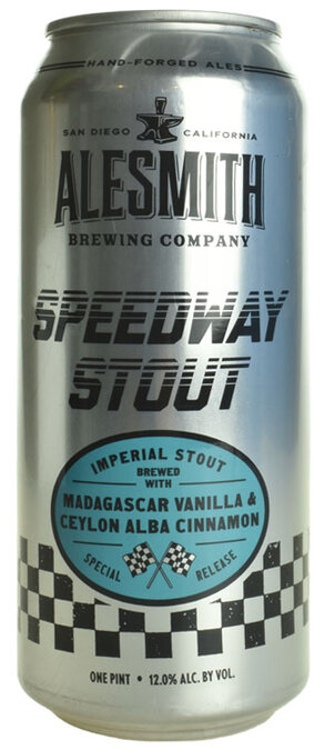 AleSmith Brewing Company Zwart Speedway Stout Madagascar Vanilla & Ceylon Alba Cinnamon - BierBazaar