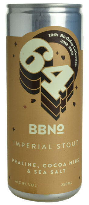 64|Imperial Stout - Praline, Cocoa Nibs & Sea Salt - 10th Birthday Edition 64|Imperial Stout - Praline, Cocoa Nibs & Sea Salt - 10th Birthday Edition