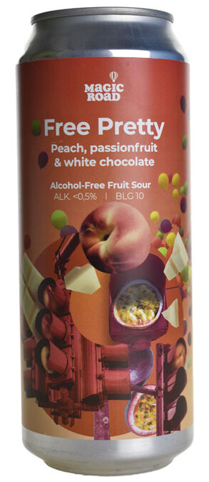 Free Pretty Peach, Passionfruit & White Chocolate Free Pretty Peach, Passionfruit & White Chocolate