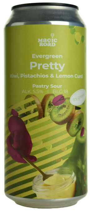 Evergreen Pretty - Kiwi, Pistachios & Lemon Curd Evergreen Pretty - Kiwi, Pistachios & Lemon Curd