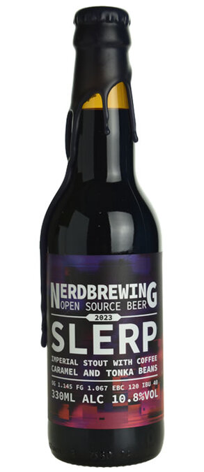 Nerdbrewing Slerp Imperial Stout W Coffee, Caramel & Tonka Beans - BierBazaar