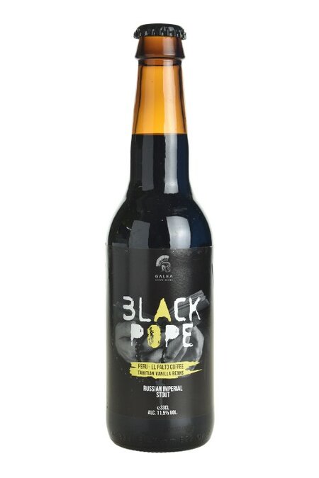 Galea Craft Beers Black Pope - Peru El Palto Coffee And Tahitian Vanilla Beans - BierBazaar