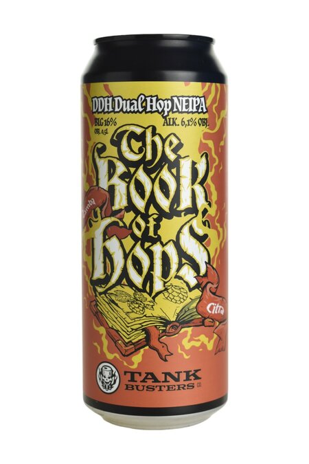 TankBusters.CoNE Hazy IPA50cl6,1% The Book of Hops Vol.6: Zamba - Citra - BierBazaar