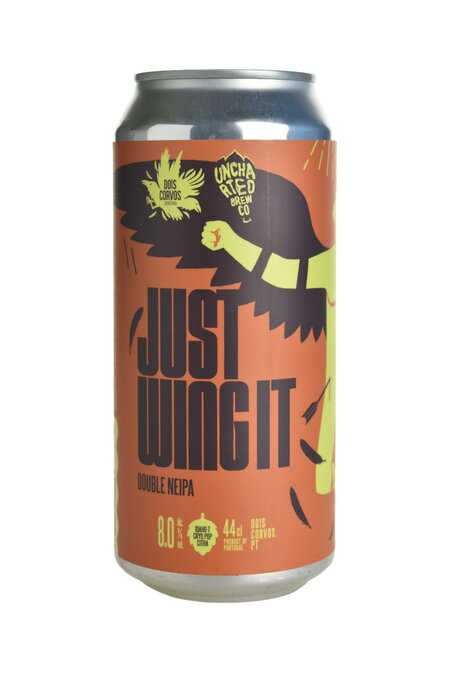 Dois CorvosD NE Hazy IPA44cl8% Just Wing It - BierBazaar