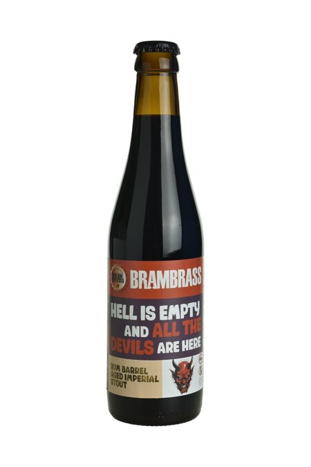 BramBrassBA Stout33cl11% Hell Is Empty And All The Devils Are Here - BierBazaar