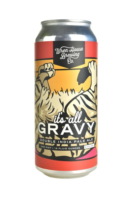 Wren House Brewing CompanyD Hazy IPA47,3cl8,3% Its all Gravy (2024) - BierBazaar