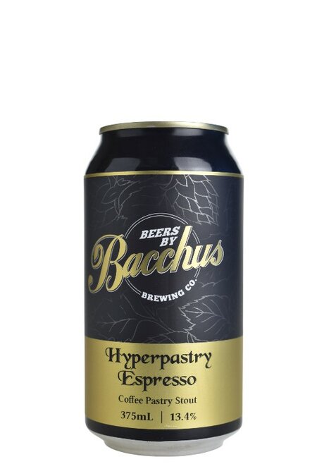 Bacchus Brewing Co.Coffee Stout37,5cl13,2% Hyperpastry Espresso - BierBazaar