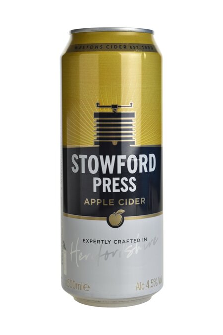 Westons CiderCider50cl 4,5% Stowford Press Medium Dry Cider (Can) - BierBazaar