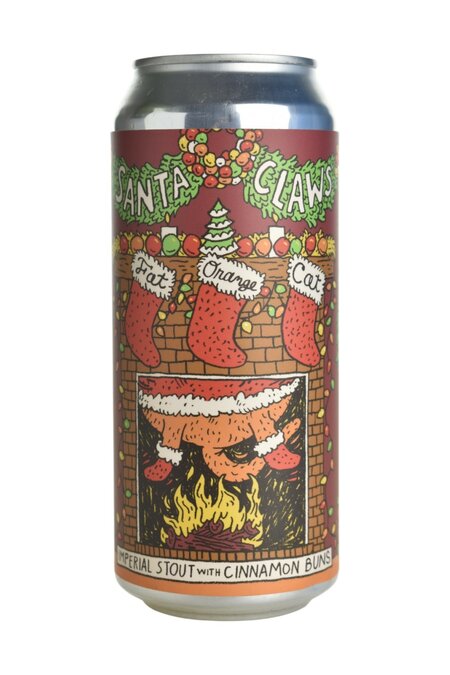 Fat Orange Cat Brew Co.Pastry Stout47,3cl9,1% Santa Claws: Cinnamon Buns - BierBazaar