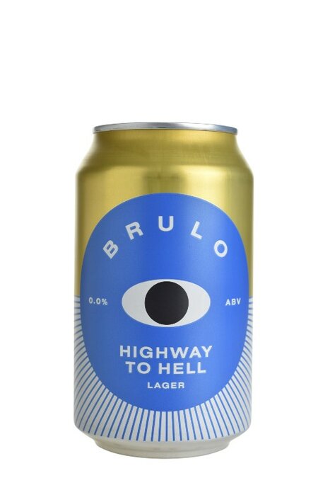 BruloBlond33cl0,0% Highway To Hell Lager - BierBazaar