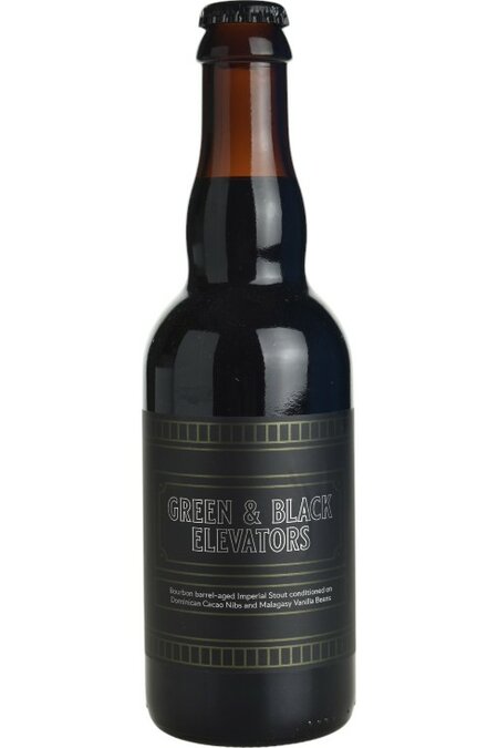 Jackie Os BreweryBA Stout37,5cl12,5% Green & Black Elevators - BierBazaar