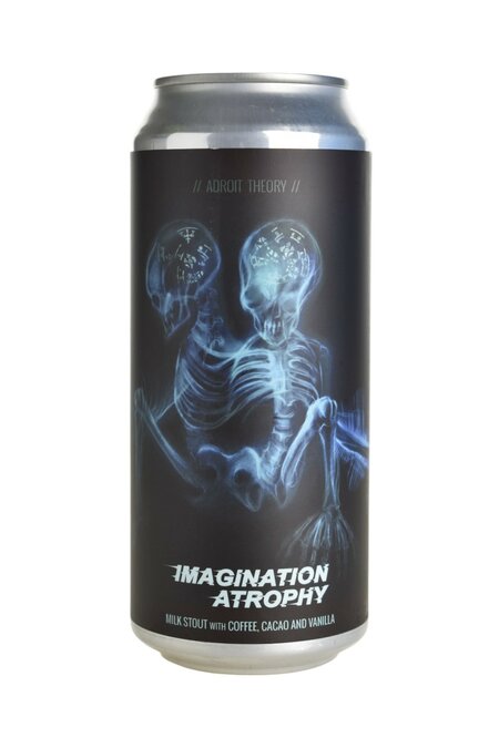 Adroit TheoryDouble Milk Stout47,3cl8% Imagination Atrophy [Coffee + Cacao + Vanilla] (Ghost ATROPHY) - BierBazaar