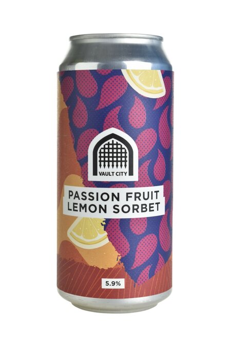 Vault City BrewingFruited44cl5,9% Passion Fruit Lemon Sorbet - BierBazaar