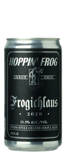 Hoppin' Frog Frogichlaus Swiss-Style Celebration Lager (2020)