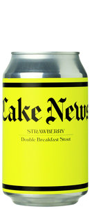 Cake News Strawberry Double Breakfast Stout